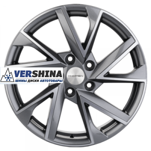 17x7 5x112 ET40 d.57,1 Khomen Wheels KHW1714 (Kodiaq) Gray-FP