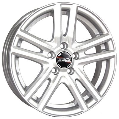 16x6,5 5x114.3 ET38 d.67,1 Tech Line 629 Silver